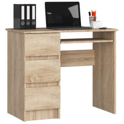 AKORD Furniture Factory IP0PBIUDAB009 bureau d'ordinateur Couleur chêne