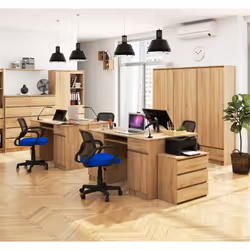 AKORD Furniture Factory IP0PBIUDAB004 bureau d'ordinateur Couleur chêne - Vue supplémentaire 6