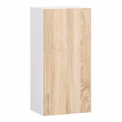 AKORD Furniture Factory KS0PLIMBIA0002, 1 portes(s), 2 étagères, Blanc, Porte à charnière, 16 mm, 305 mm