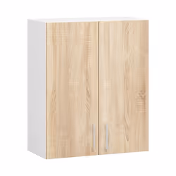 AKORD Furniture Factory KS0PLIMBIA0004, 2 portes(s), 2 étagères, Blanc, Porte à charnière, 16 mm, 305 mm