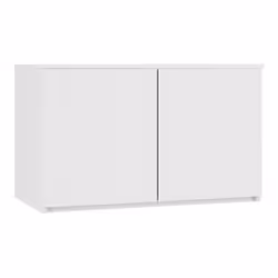AKORD Furniture Factory SP0PSYSNADBIA010, Blanc, Armoire, 2 étagères, 2 portes(s), Mat, Porte à charnière