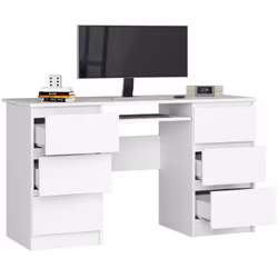 AKORD Furniture Factory IP0PBIUBIAA11 bureau d'ordinateur Blanc