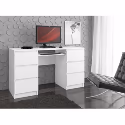 AKORD Furniture Factory IP0PBIUBIAA11 bureau d'ordinateur Blanc - Vue supplémentaire 6
