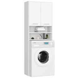 AKORD Furniture Factory OP0LLAZBIAPRA armoire de rangement de salle de bain Blanc