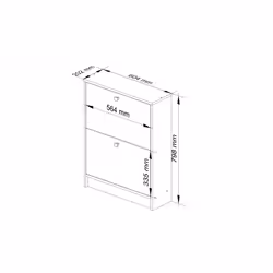 AKORD Furniture Factory OP0LSZADAB010 Organisateur pour chaussures