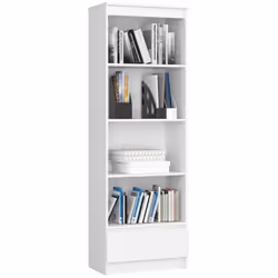 AKORD Furniture Factory RP0PREGBIA002, Blanc, 4 étagères, Mat, 16 mm, 350 mm, 600 mm