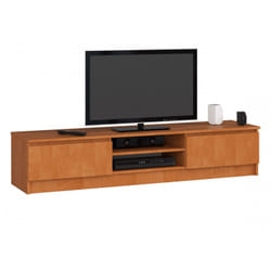 AKORD Furniture Factory OP0LRTVCLP160OLC Support TV et centre de divertissement 2 étagères
