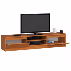 AKORD Furniture Factory OP0LRTVCLP160OLC Support TV et centre de divertissement 2 étagères