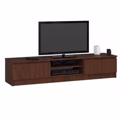 AKORD Furniture Factory OP0LRTVCLP160VEN, Wenge, 2 étagères, Mat, 2 portes(s), 400 mm, 1600 mm