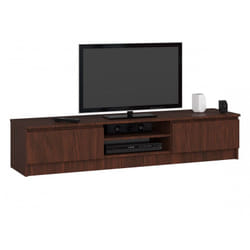 AKORD Furniture Factory OP0LRTVCLP160VEN Support TV et centre de divertissement 2 étagères