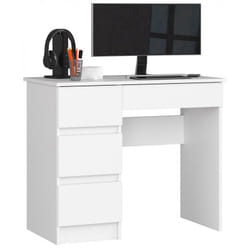 AKORD Furniture Factory IP0PBIUBIALEA7 bureau d'ordinateur Blanc