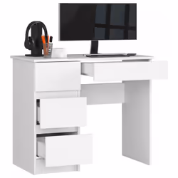 AKORD Furniture Factory IP0PBIUBIALEA7 bureau d'ordinateur Blanc