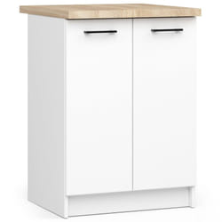AKORD Furniture Factory KS0POLIBIA007 Armoire de rangement de salle à manger et de cuisine