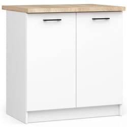AKORD Furniture Factory KS0POLIBIA015 Armoire de rangement de salle à manger et de cuisine