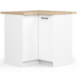 AKORD Furniture Factory KS0POLIBIA010 Armoire de rangement de salle à manger et de cuisine