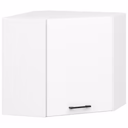 AKORD Furniture Factory KS0POLIBIA009, 1 portes(s), 2 étagères, Blanc, Porte à charnière, 16 mm, 300 mm