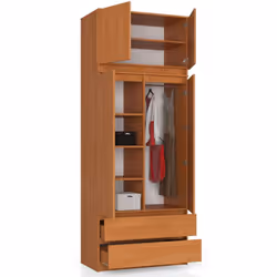 AKORD Furniture Factory SP0PSYSNADOLC010 placard et armoire de chambre à coucher 2 étagères 2 portes(s) - Vue supplémentaire 6