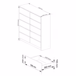 AKORD Furniture Factory OP0LK-1DABBIA009 Commode