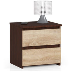 AKORD Furniture Factory OP0LCL2VENSON001 Table de nuit et table de chevet 2 tiroir(s)