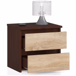 AKORD Furniture Factory OP0LCL2VENSON001 Table de nuit et table de chevet 2 tiroir(s)