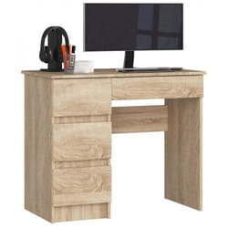 AKORD Furniture Factory IP0PBIUSONLEA7 bureau d'ordinateur Couleur chêne