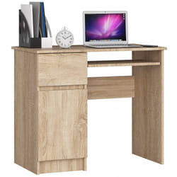 AKORD Furniture Factory IP0PBIUSONPIKSLEW bureau d'ordinateur Couleur chêne