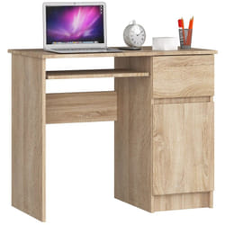 AKORD Furniture Factory IP0PBIUSONPIKSPRA bureau d'ordinateur Couleur chêne