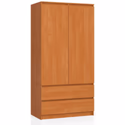 AKORD Furniture Factory SP0PSYSOLC010, Armoire, 4 étagères, 2 portes(s), Mat, Porte à charnière, 1,6 cm