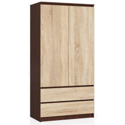 AKORD Furniture Factory SP0PSYSVENSON010 placard et armoire de chambre à coucher 4 étagères 2 portes(s) Wenge