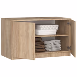 AKORD Furniture Factory SP0PSYSNADSON010 placard et armoire de chambre à coucher 2 étagères 2 portes(s) Chêne