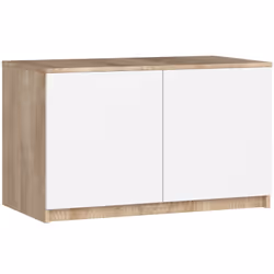 AKORD Furniture Factory SP0PSYSNADSONBIA010, Chêne, Armoire, 2 étagères, 2 portes(s), Mat, Porte à charnière