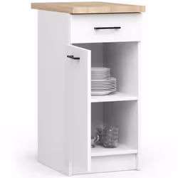 AKORD Furniture Factory KS0POLIBIAS5005 Armoire de rangement de salle à manger et de cuisine