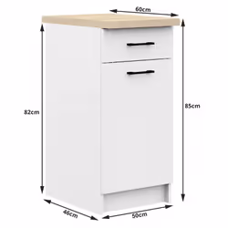 AKORD Furniture Factory KS0POLIBIAS5005 Armoire de rangement de salle à manger et de cuisine - Vue supplémentaire 4