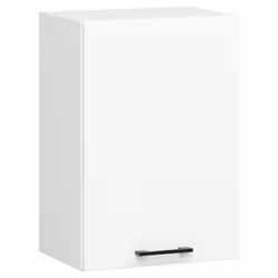 AKORD Furniture Factory KS0POLIBIAW005, 1 portes(s), 2 étagères, Blanc, Porte à charnière, 16 mm, 300 mm