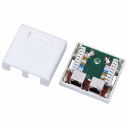Alantec GN004, RJ45, Blanc, Femelle