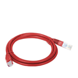 Alantec KKU5CZE3 câble de réseau Rouge 3 m Cat5e U/UTP (UTP)