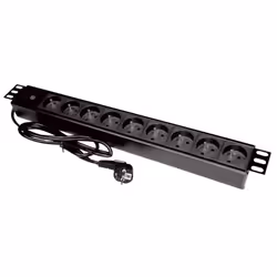 Alantec PZ09, 1,8 m, Intérieure, Noir, 9 sortie(s) CA