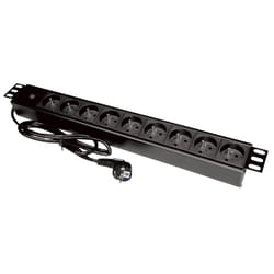 Alantec PZ09 multiprise 1,8 m 9 sortie(s) CA Intérieure Noir