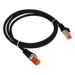 A-LAN KKS6CZA3.0 câble de réseau Noir 3 m Cat6 F/UTP (FTP)