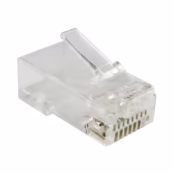 Alantec WT117, RJ-45, Transparent, Mâle, Droit, Cat6, U/UTP (UTP)