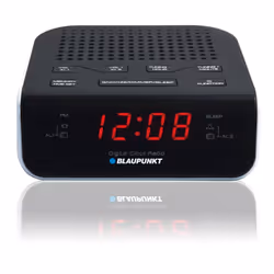 Blaupunkt CR5WH Radio portable Horloge Noir, Blanc