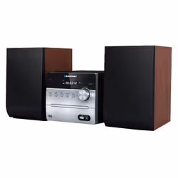Blaupunkt MS12BT ensemble audio pour la maison Système micro audio domestique 5 W Noir