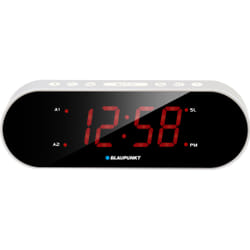 Blaupunkt CR6SL réveille-matin Réveil numérique Noir, Blanc