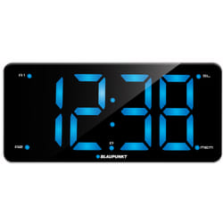 Blaupunkt CR15WH réveille-matin Réveil numérique Noir, Blanc