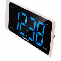 Blaupunkt CR16WH réveille-matin Réveil numérique Noir, Blanc