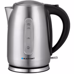 Blaupunkt EKS401, 1,7 L, 2000 W, Noir, Acier inoxydable, Acier inoxydable, Indicateur de niveau d'eau, Arrêt de sécurité en c ...