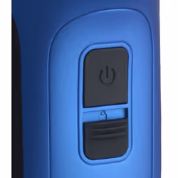 Blaupunkt MSR401 rasoir pour homme Rasoir rotatif Tondeuse Noir, Bleu