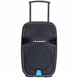 Blaupunkt PA12, 650 W, MP3, WMA, Noir, Boutons, Avec fil &amp;sans fil, SD