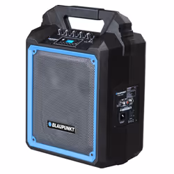 Blaupunkt MB06 enceinte portable Enceinte portable stéréo Noir, Bleu 500 W