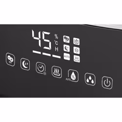 Blaupunkt AHS801 humidificateur Vapeur 5 L Noir, Argent 105 W